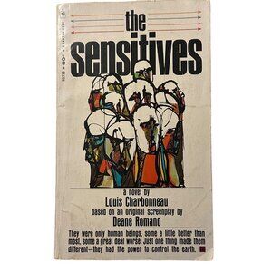 The Sensitives by Louis Charbonneau VTG 1968 1st printing Bantam Books